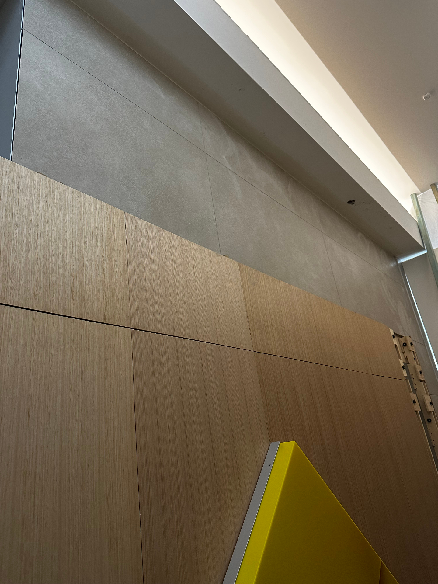 Mixed-Material Feature Wall